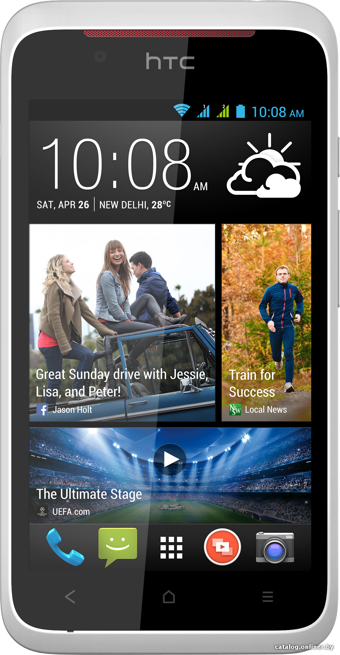 Замена стекла экрана HTC Desire 210